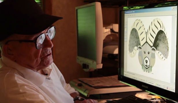 Poznajcie 97-latka, który tworzy niezwykłe dzieła za pomocą Painta [wideo]