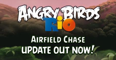 Angry Birds Rio na Androida zaktualizowane o dodatek Airfield Chase