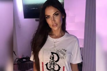 Monika Laskowska w akcji „Ambasadorzy pamięci”, fot. Instagram