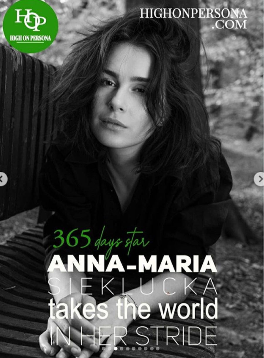 Anna Maria Sieklucka w indyjskim magazynie