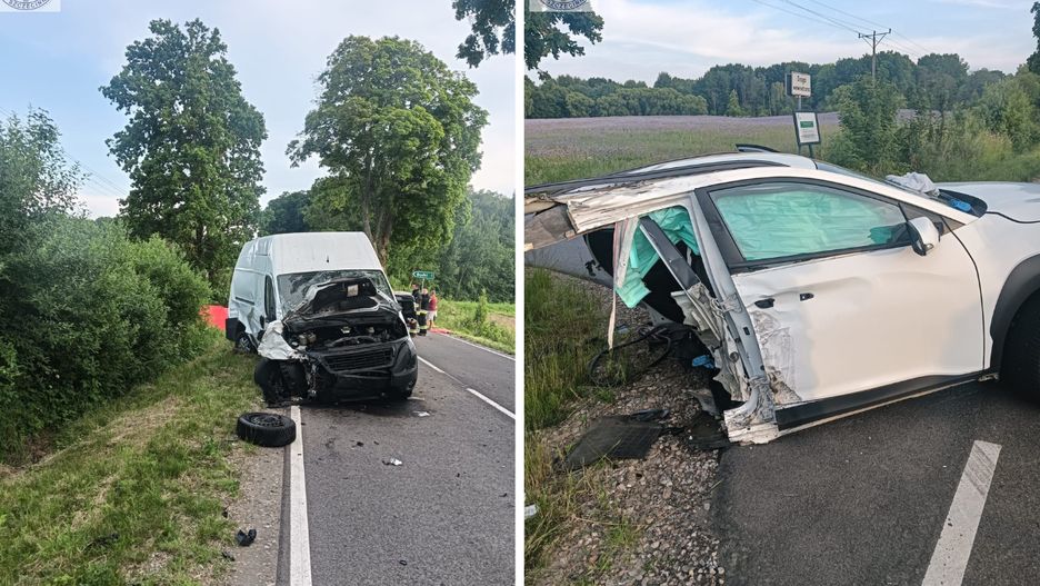 Wypadek 5 pojazdów. 1 osoba nie żyje