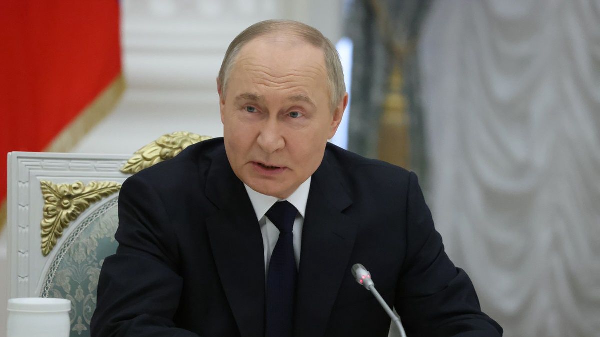 Władimir Putin, prezydent Rosji.