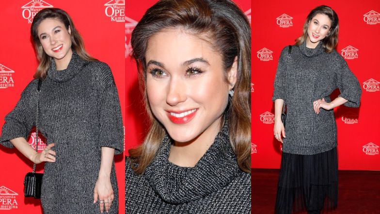 Ida Nowakowska kryje ciążowy brzuszek