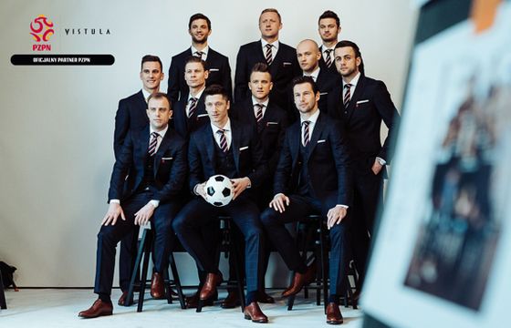 Vistula przygotowała formalne stroje dla piłkarskiej reprezentacji Polski na Mundial