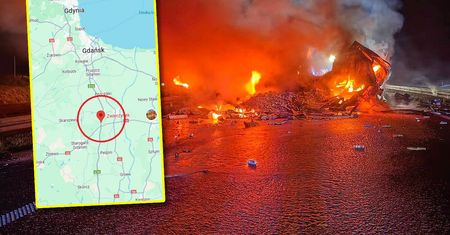 Zderzenie ciężarówek na A1. Autostrada zablokowana