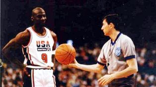 Michael Jordan przed wyjazdem do Barcelony