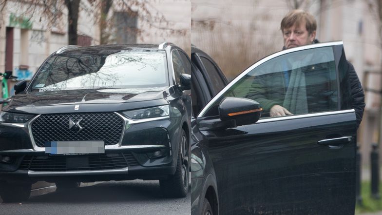 Olga Bołądź i Olaf Lubaszenko