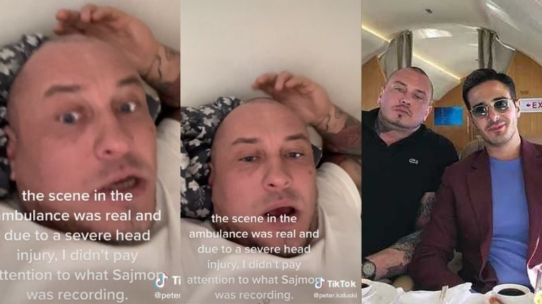 Ochroniarz "Oszusta z Tindera" tłumaczy się z nagrań z karetki