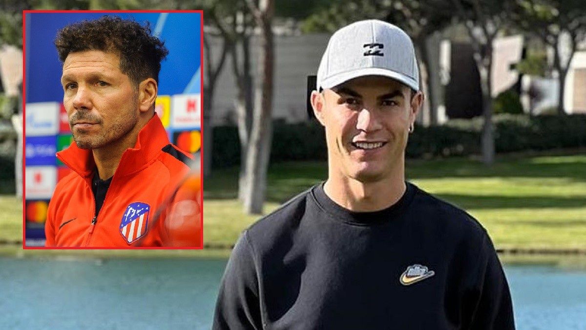 Cristiano Ronaldo spotka się z Diego Simeone