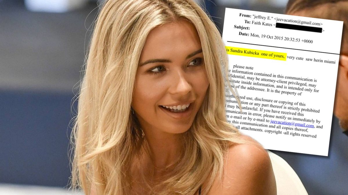 Nazwisko Sandry Kubickiej odnalezione w prywatnej korespondencji