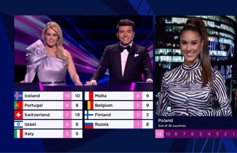 Ida Nowakowska przebrała się za zebrę na Eurowizję