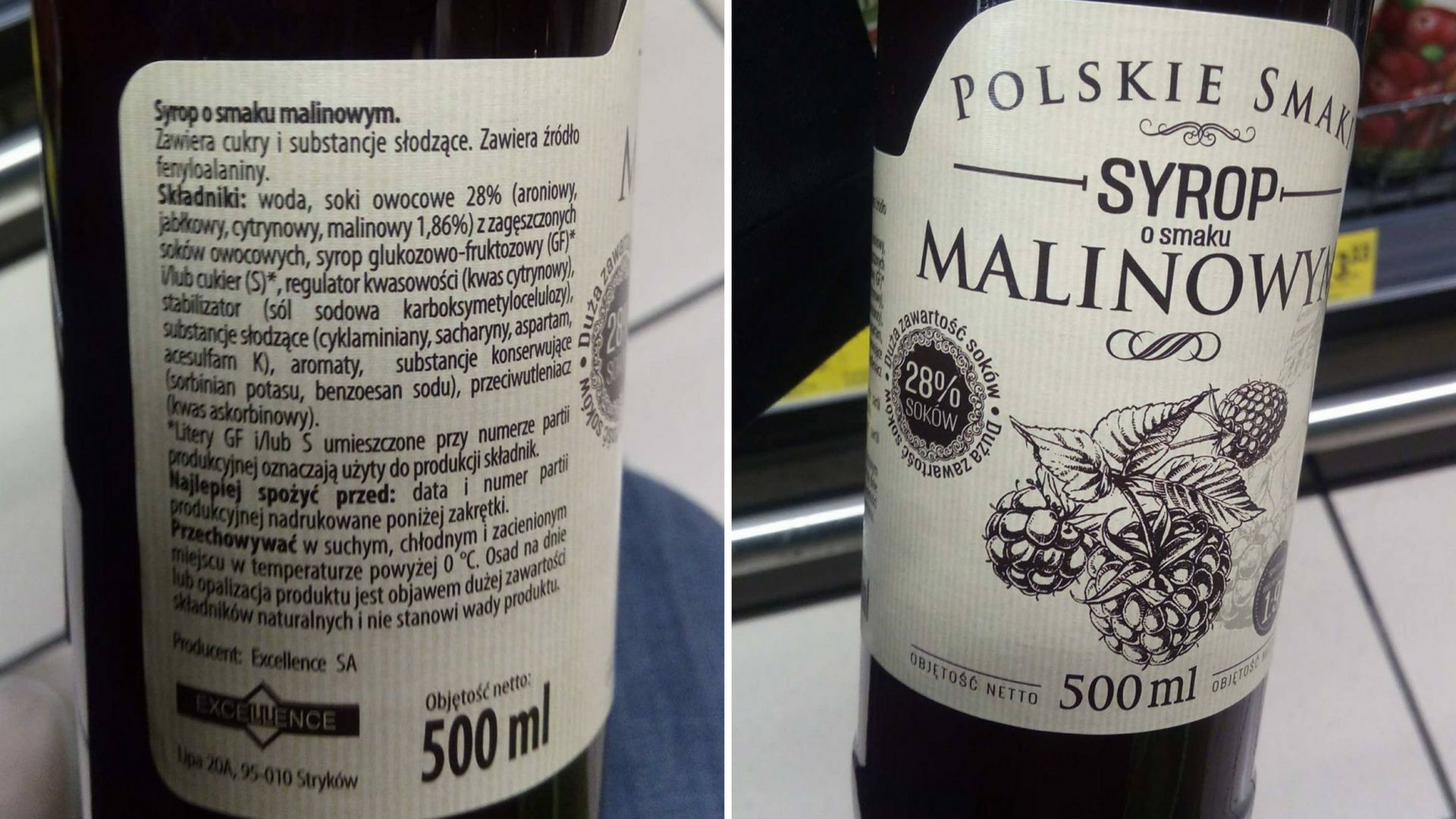 Syrop Polskie Smaki tylko z pozoru ma dobry skład