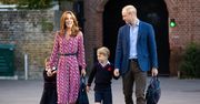 STYLOWE MAMY: Kate Middleton i jej kwiecista szmizjerka na początek roku szkolnego