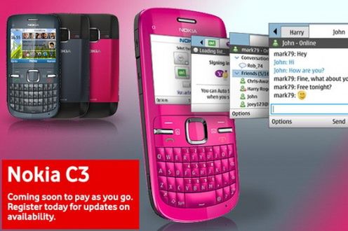 Nokia C3 i BlackBerry Pearl 3G wkrótce w Europie!