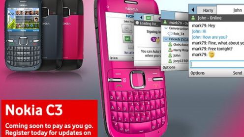 Nokia C3 i BlackBerry Pearl 3G wkrótce w Europie! 1