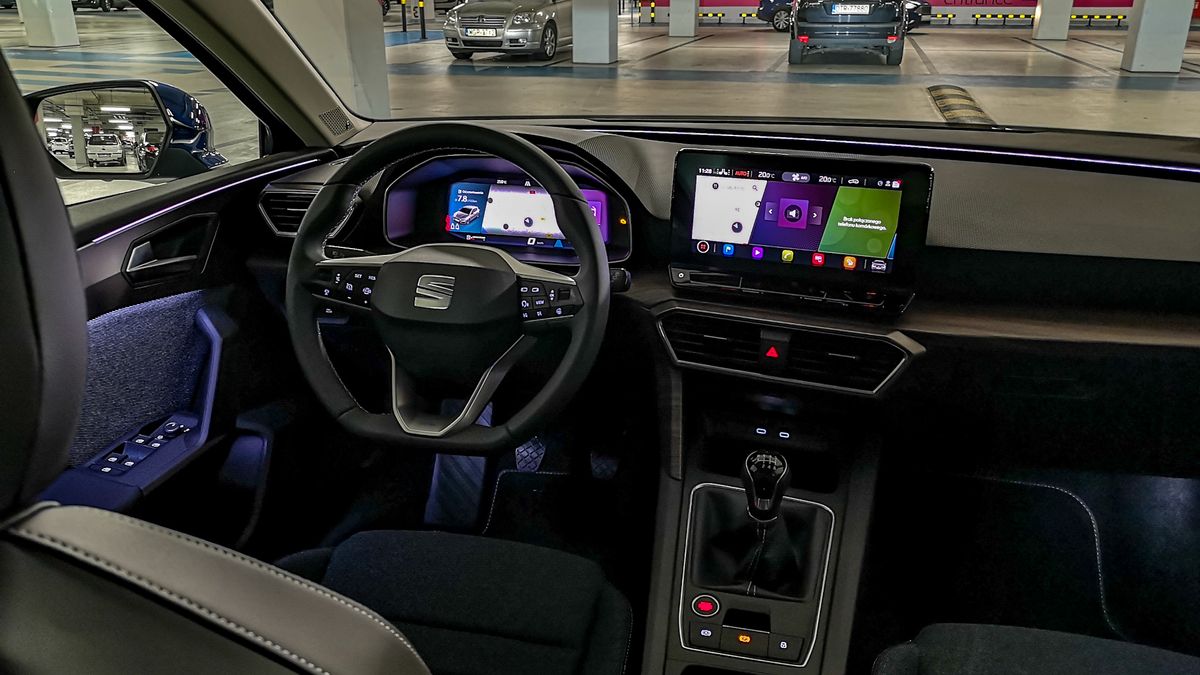 Nowy Seat Leon: Krótki przegląd nowego systemu i wirtualny kokpit 1