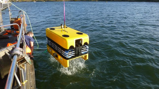 System Głębinowy Morświn - jeden z elementów wyposażenia ORP Mewa