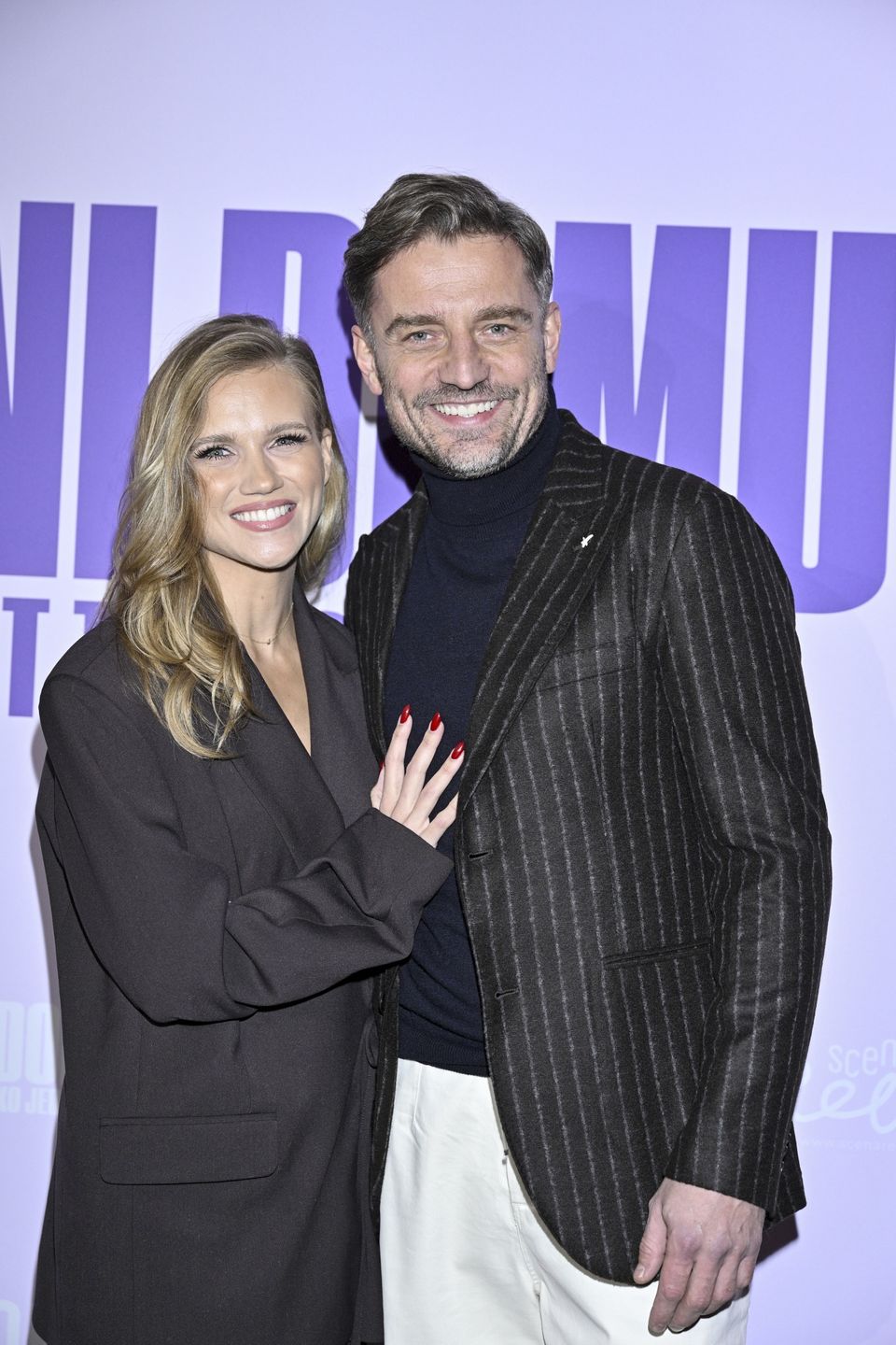 Agnieszka Kaczorowska i Marcin Rogacewicz