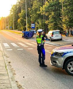 Białystok. Tragedia na ścieżce rowerowej. Rowerzysta odleciał kilka metrów