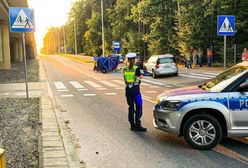 Białystok. Tragedia na ścieżce rowerowej. Rowerzysta odleciał kilka metrów