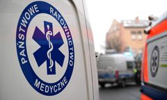 Wypadek pod Nadarzynem. Na miejscu lądował śmigłowiec LPR