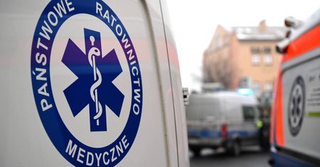 Wypadek pod Nadarzynem. Na miejscu lądował śmigłowiec LPR