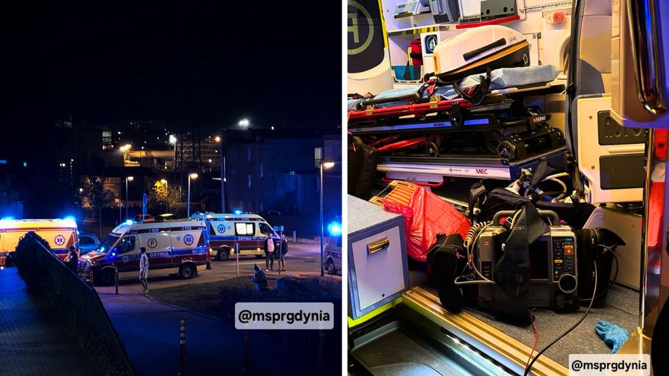 Tragiczny pożar w Gdyni. Nie żyje 46-latek