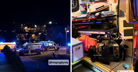 Tragiczny pożar w Gdyni. Sąsiad ruszył na ratunek