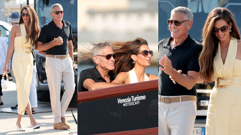 Amal i George Clooneyowie zameldowali się w Wenecji