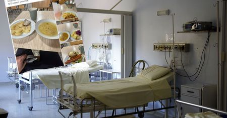 Pokazał jak karmią na odwyku. "Myślałem, że będę chodził głodny"
