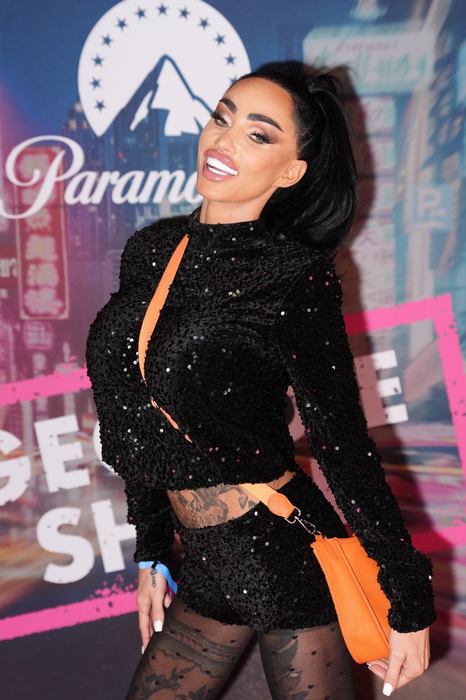 Katie Price na premierze 25. sezonu "Ekipy z Newcastle"