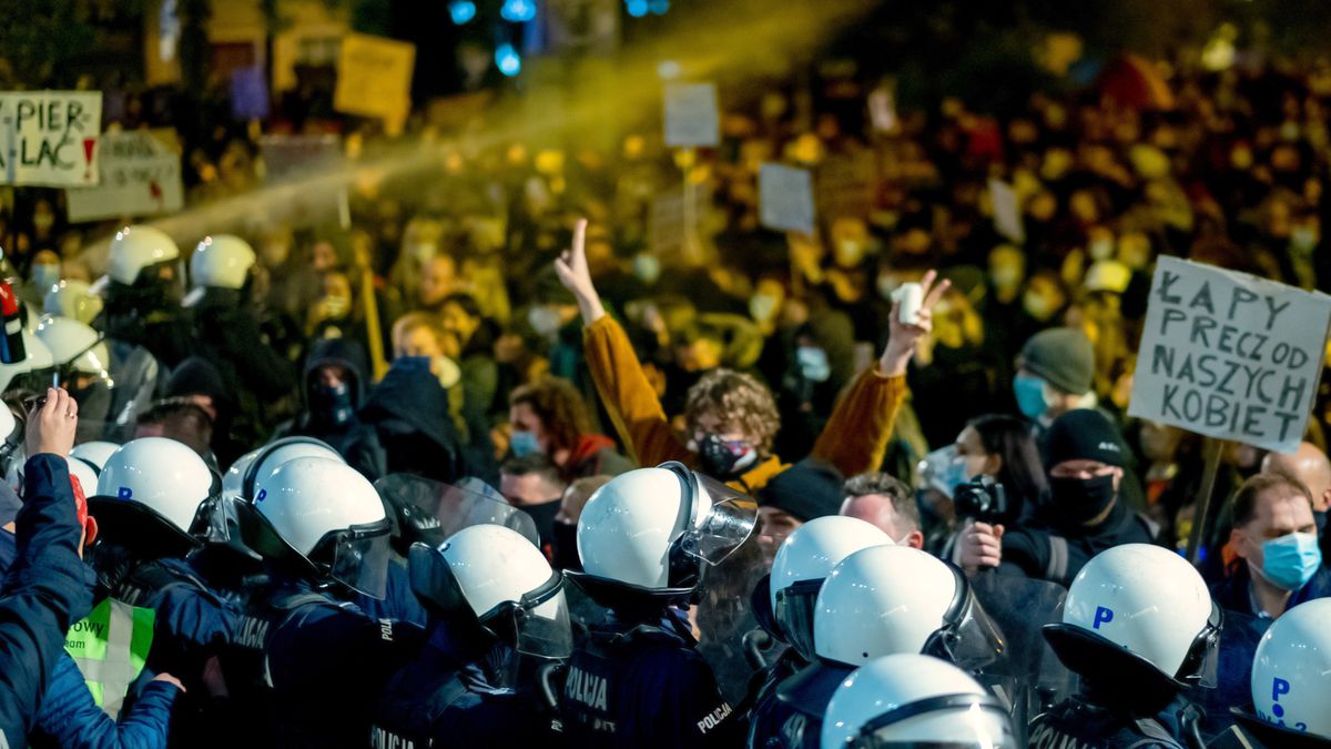 protesty przeciw decyzji TK
