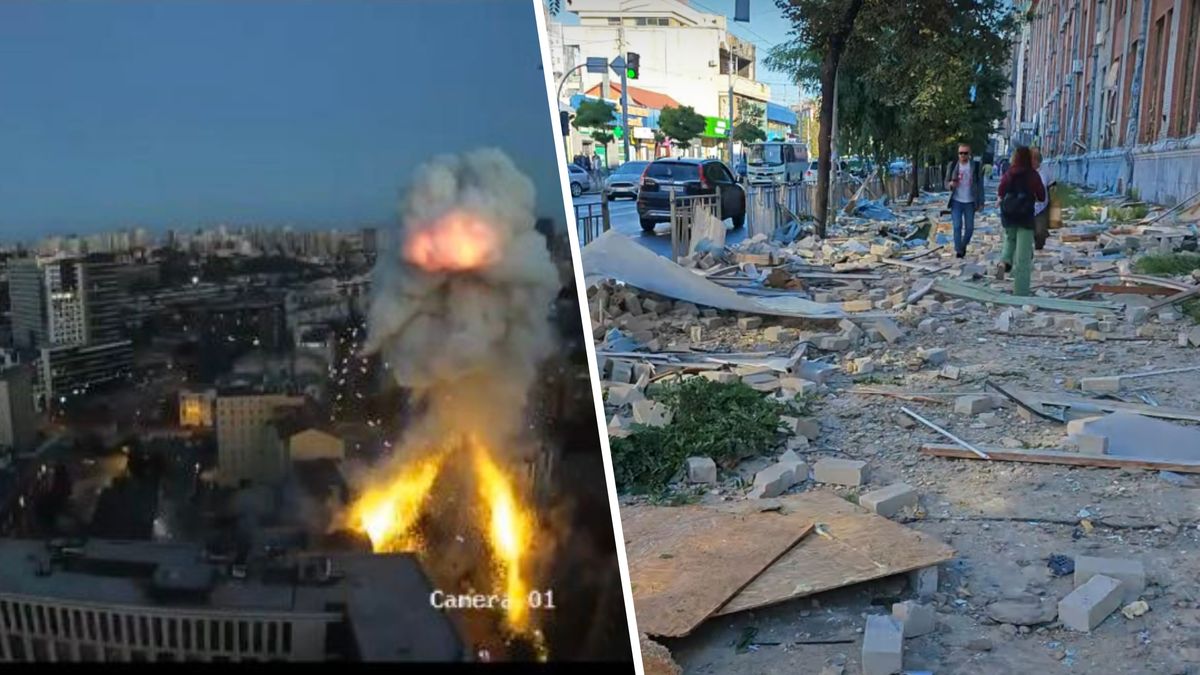 Po rosyjskim ataku w Kijowie 