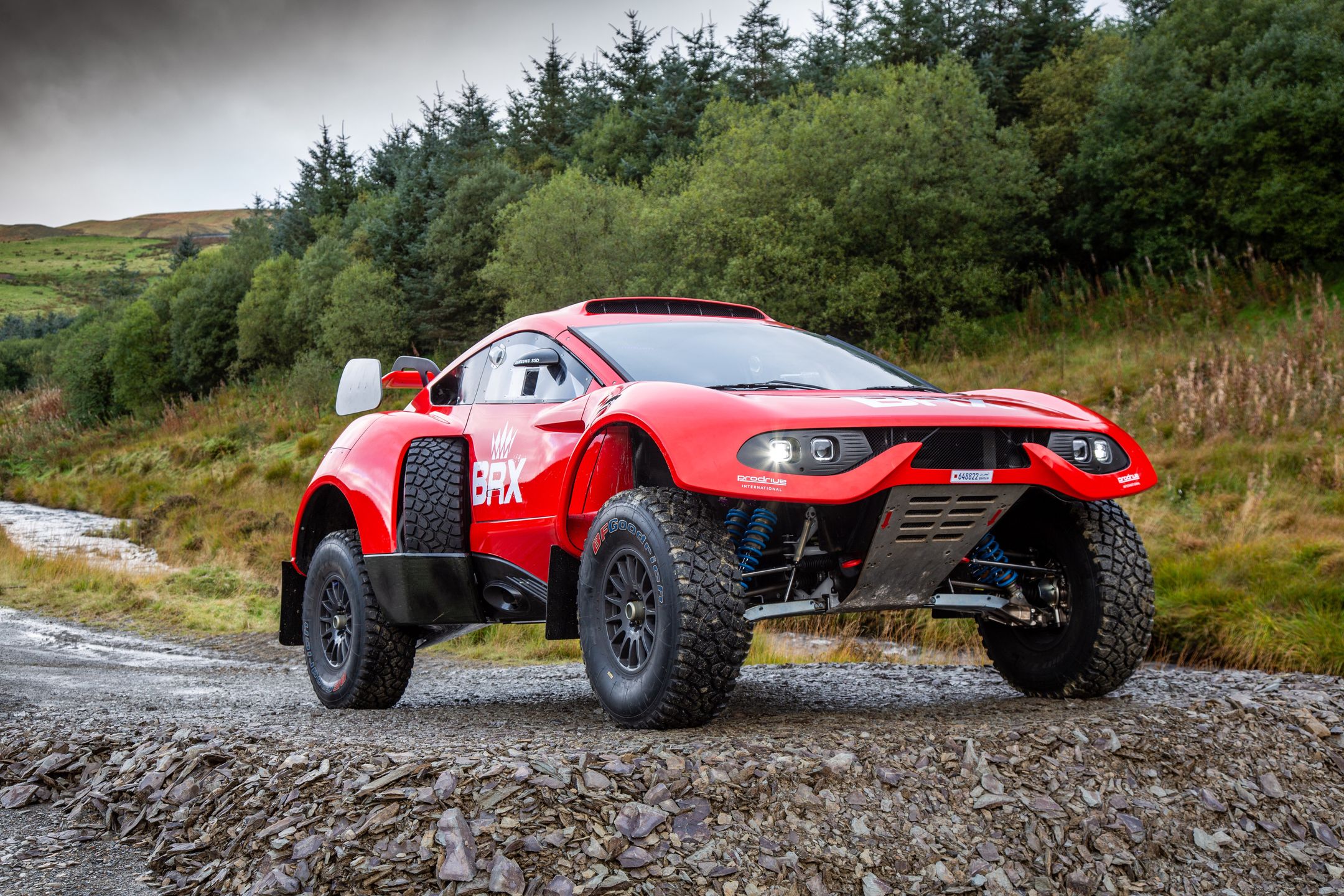 BRX Hunter to tak naprawdę techniczny "dawca" dla Dacii Sandriders