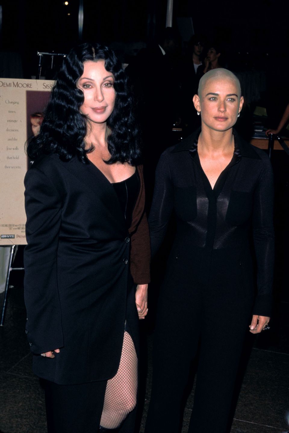Cher & Demi Moore na premierze filmu "Gdyby ściany mogły mówić"
