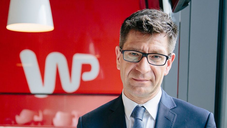 Marek Kacprzak, prowadzący program "Tłit"