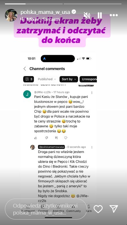 Spotkała się z krytyką za zakupy w Pepco