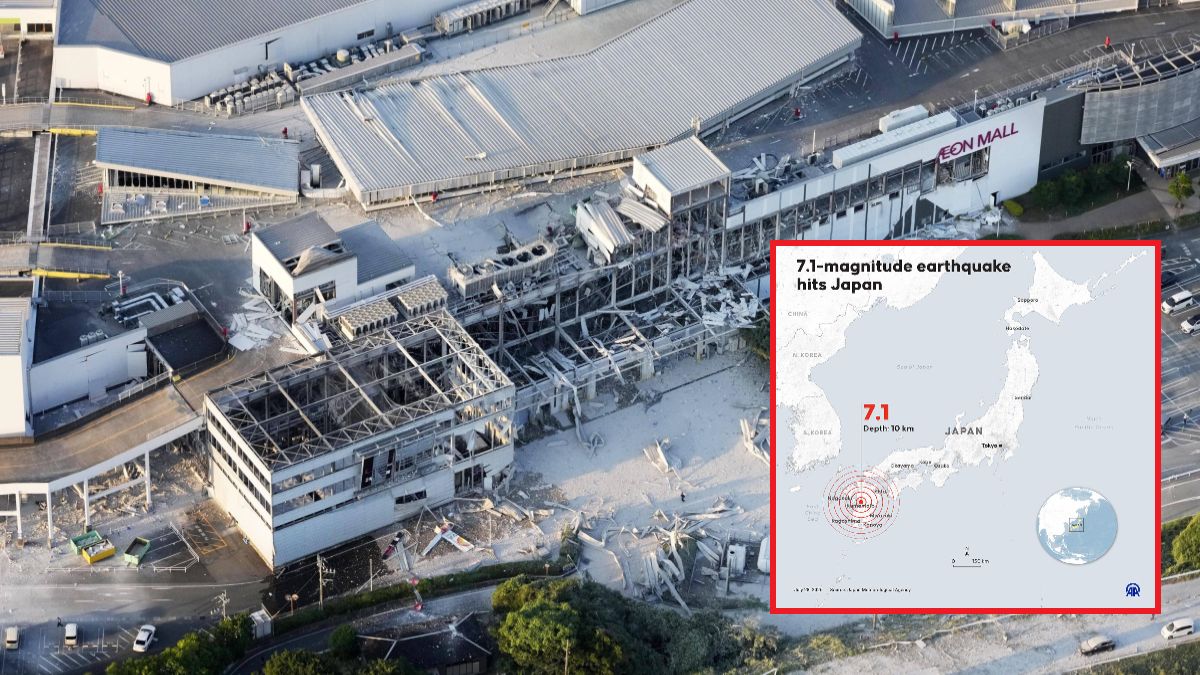 Potężne trzęsienie ziemi w Japonii