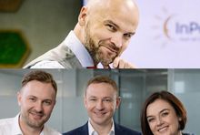 Rafał Brzoska (fot. PAP) i założyciele Demoboost