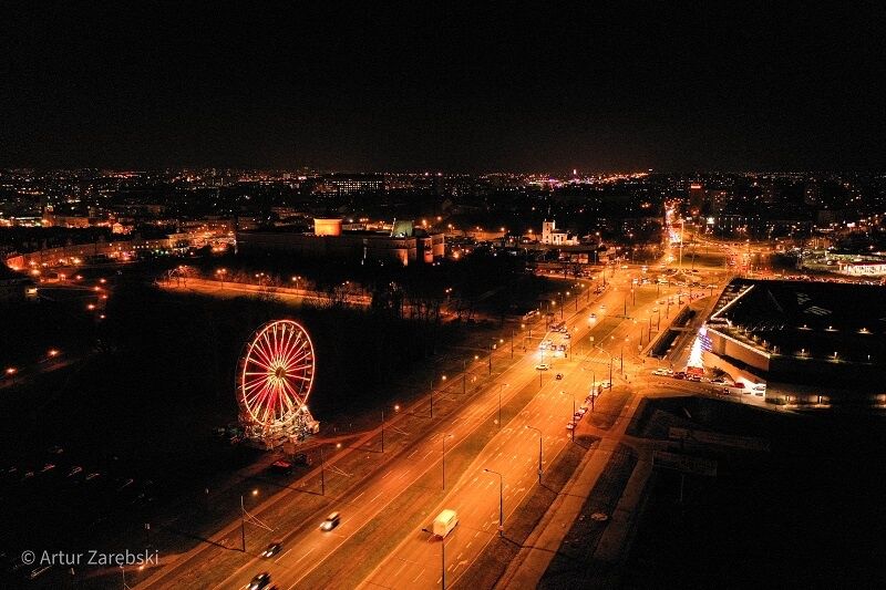 koło widokowe diabelski młyn lublin