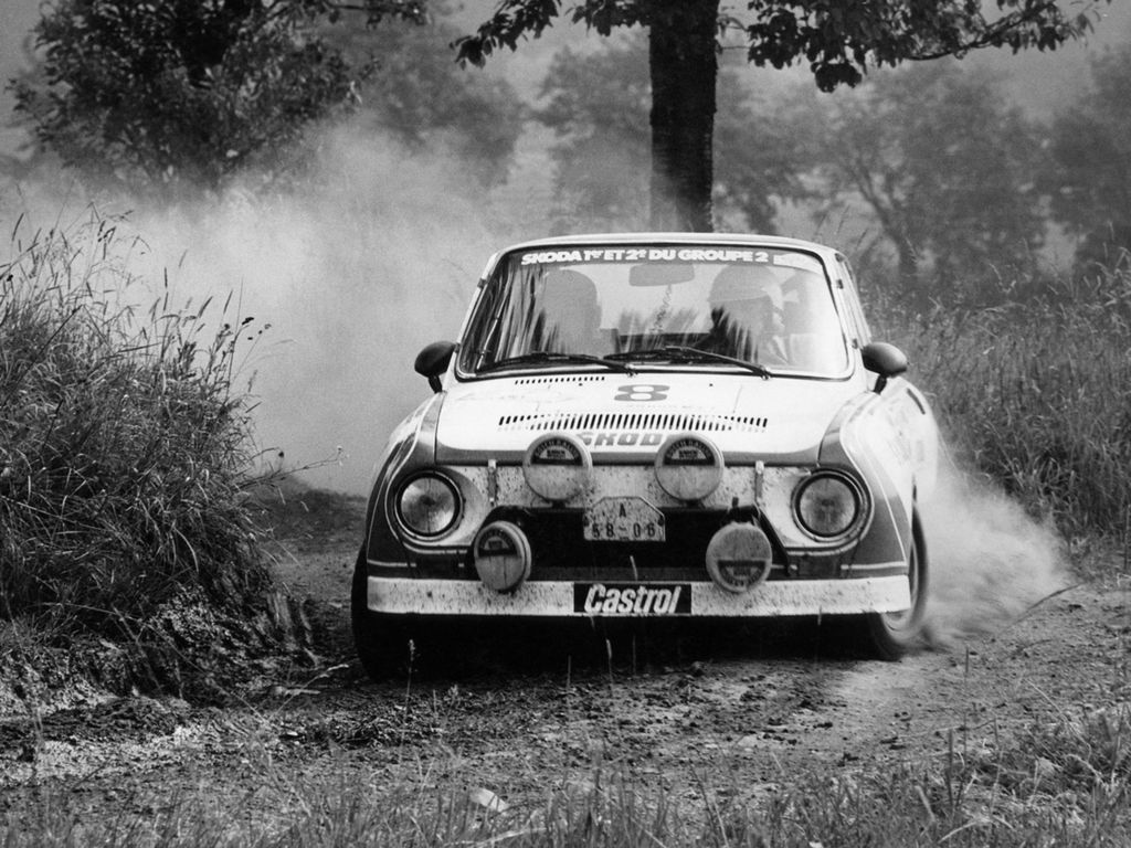 Škoda 130 RS w akcji!