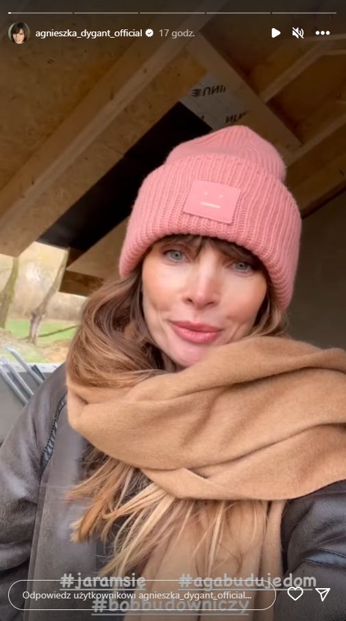 Agnieszka Dygant buduje nowy dom