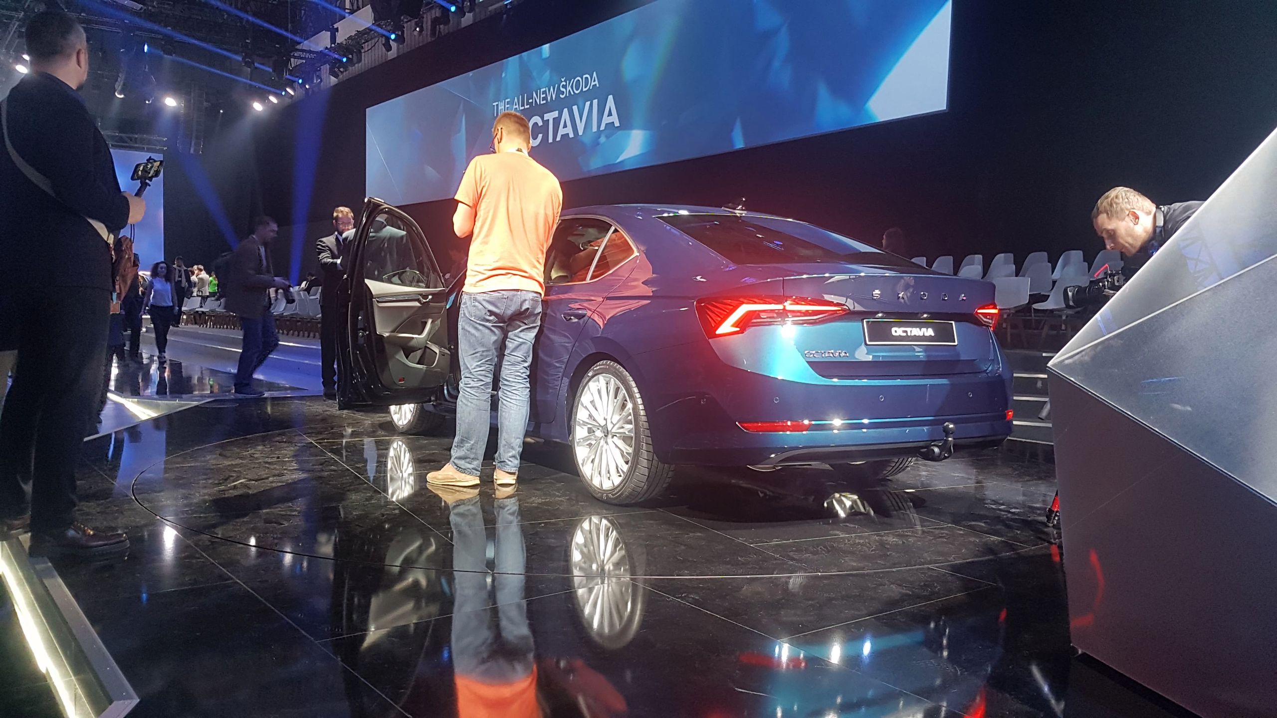 Octavia w wersji liftback wygląda bardzo sportowo