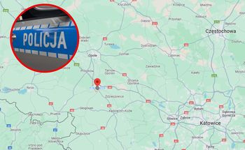 Wypadek w Opolskiem. Motorowerzysta zginął w wyrwie po powodzi
