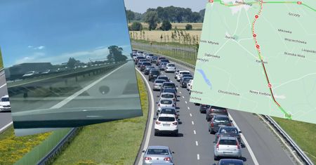 Mazowieckie. Ogromny korek na S7. Zablokowana trasa w kierunku Warszawy