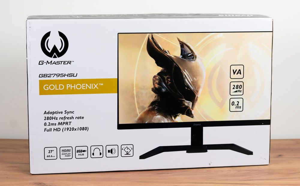 Monitor iiyama G-Master GB2795HSU-B1 Gold Phoenix karton