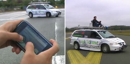 Niemcy sterują samochodem za pomocą iPhone’a! [wideo]