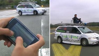 Niemcy sterują samochodem za pomocą iPhone’a! [wideo] 1