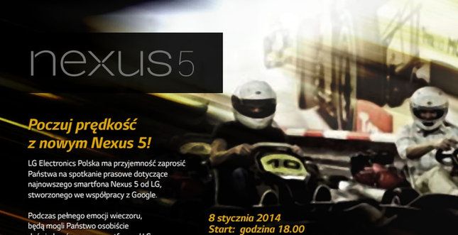 Nexus 5 w Polsce oficjalnie zapowiedziany 2