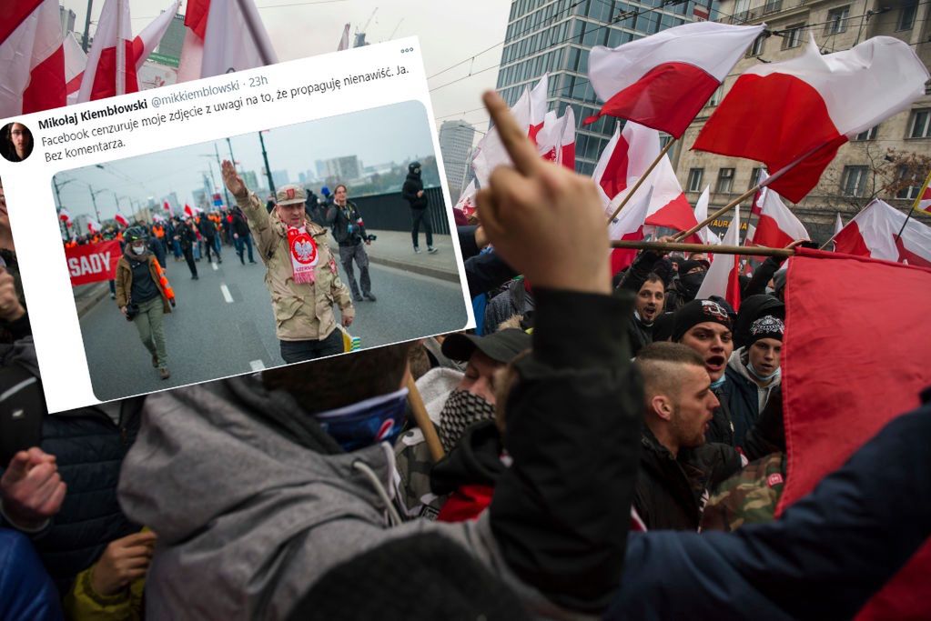 Mikołaj Kiembłowski pokazał na Twitterze zdjęcie, którego nie znajdziemy na Facebooku